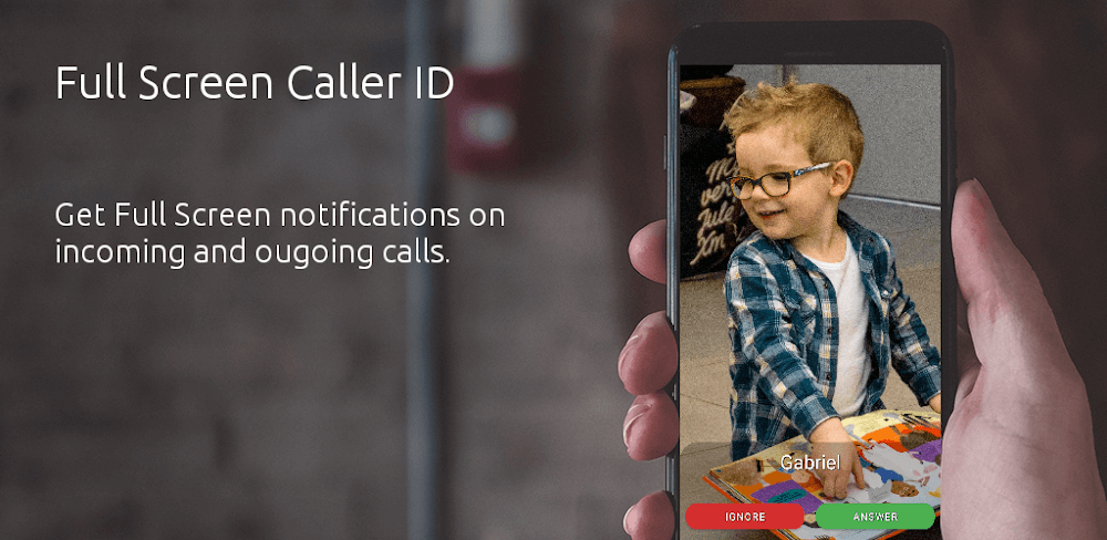 Full Screen Caller ID - v16.2.8