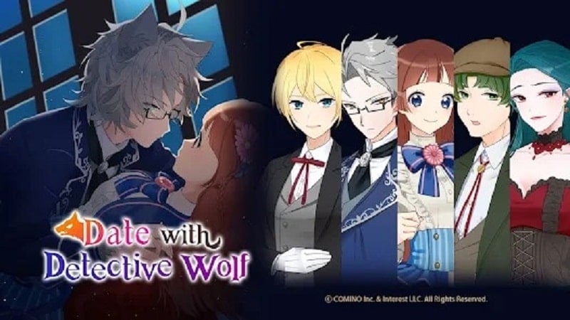 Werewolf Detective! Otome Game APK app icon