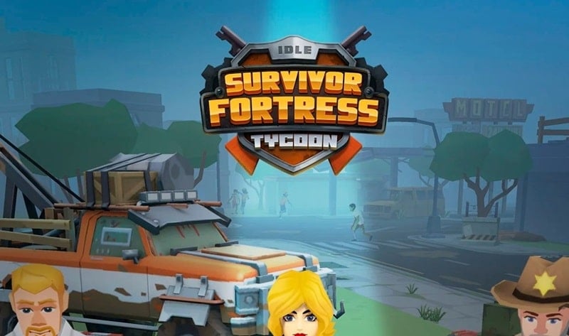 Idle Survivor Fortress Tycoon APK app icon