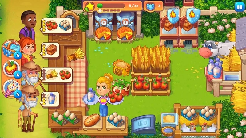 Farming Fever - Cooking game