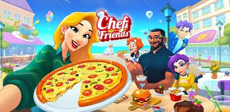 Chef & Friends: Cooking Game app icon