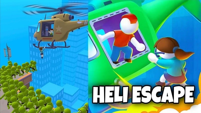 Helicopter Escape 3D APK app icon