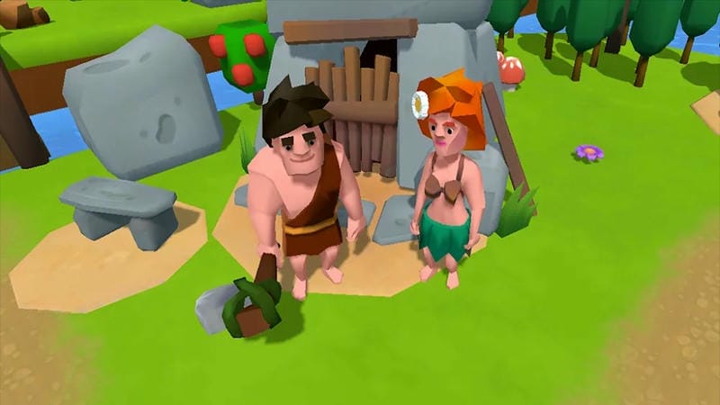 Stone Age Survival-Tribal Game APK app icon