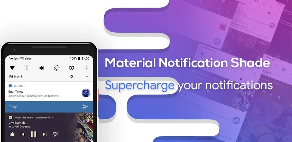 Material Notification Shade - v18.5.9.2