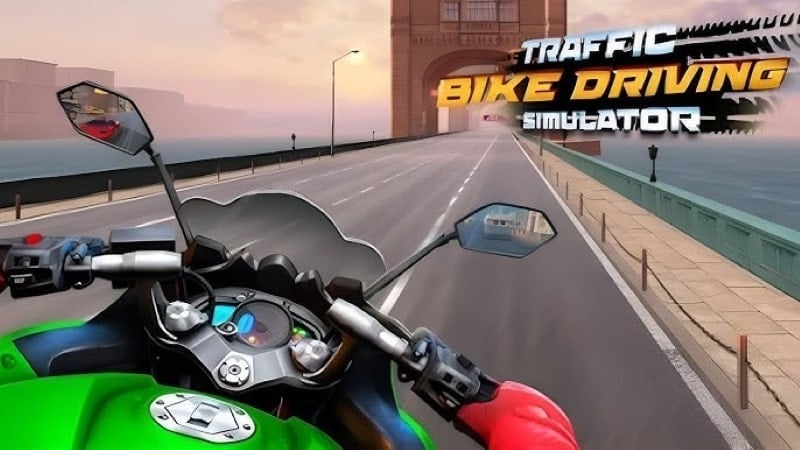 Traffic Bike Rush Driving City APK app icon