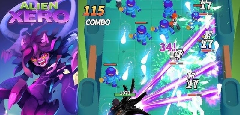 Alien Zero: 3D Space War RPG APK app icon